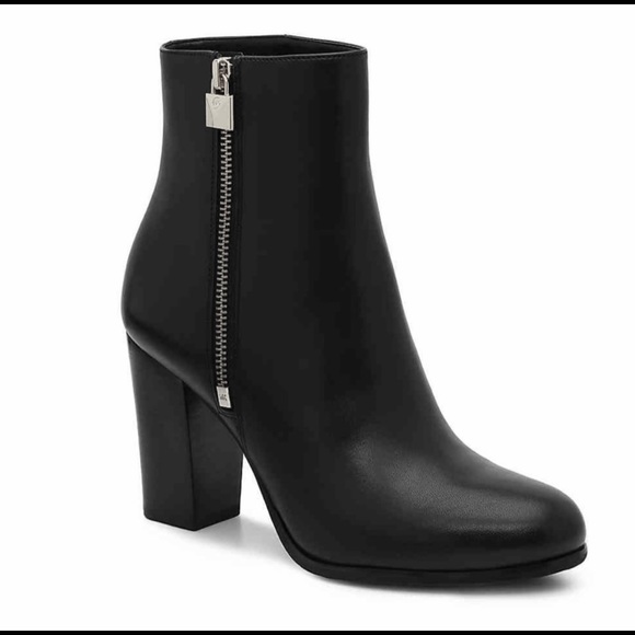 Michael Kors Mk Black Booties Heeled 